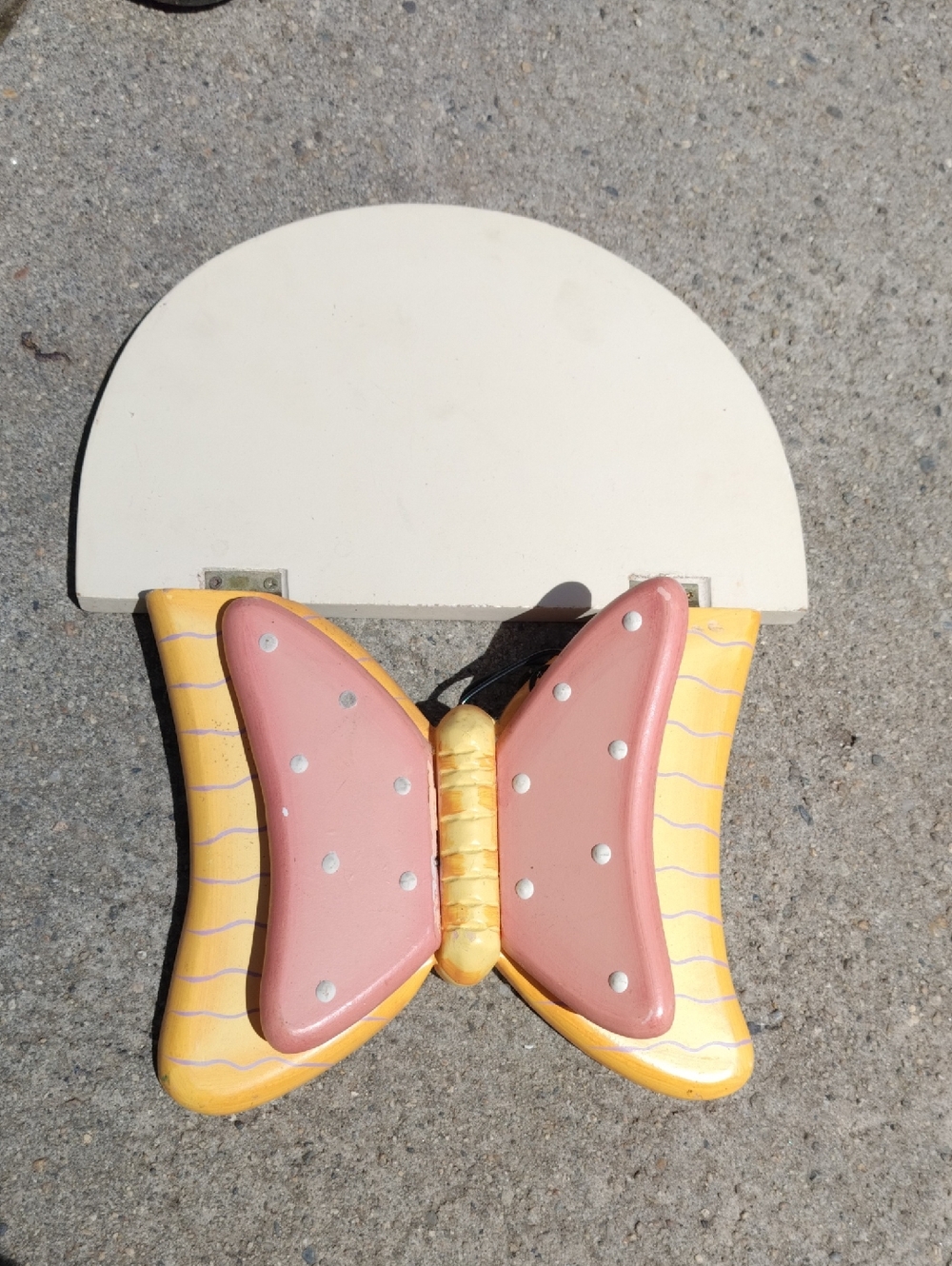 Butterfly Wall Decor - Pink and Yellow